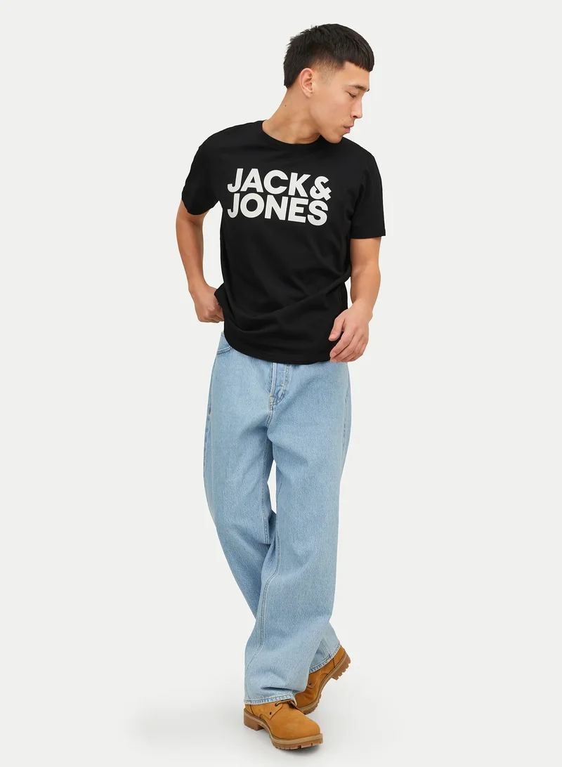 JACK & JONES  JJECORP LOGO TEE SS O-NECK NOOS for Men | Best Price UAE