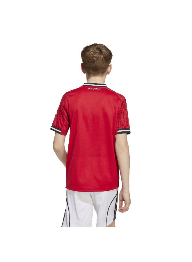 Adidas Mufc H Jsy Y Red Football Jerseys For Junior 7-8Y - Image 4