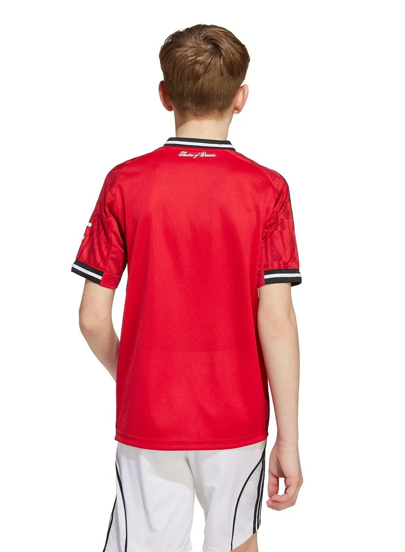 adidas قمصان كرة قدم حمراء للأطفال - سنوات