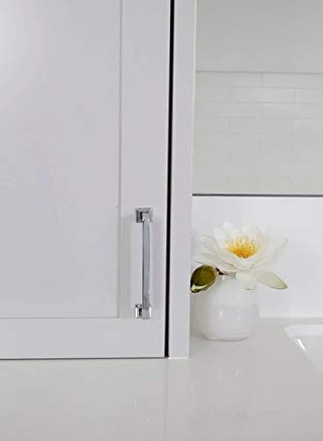 HOBKNOBS Solid Brass Handle for Door (10 Inch, Polished Chrome). - Image 3