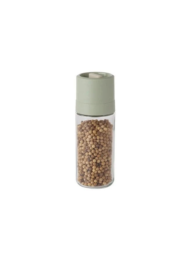Berghoff 2-Piece Leo Balance Glass Grinder and Shaker Set Green and Clear 160 ml 3950403