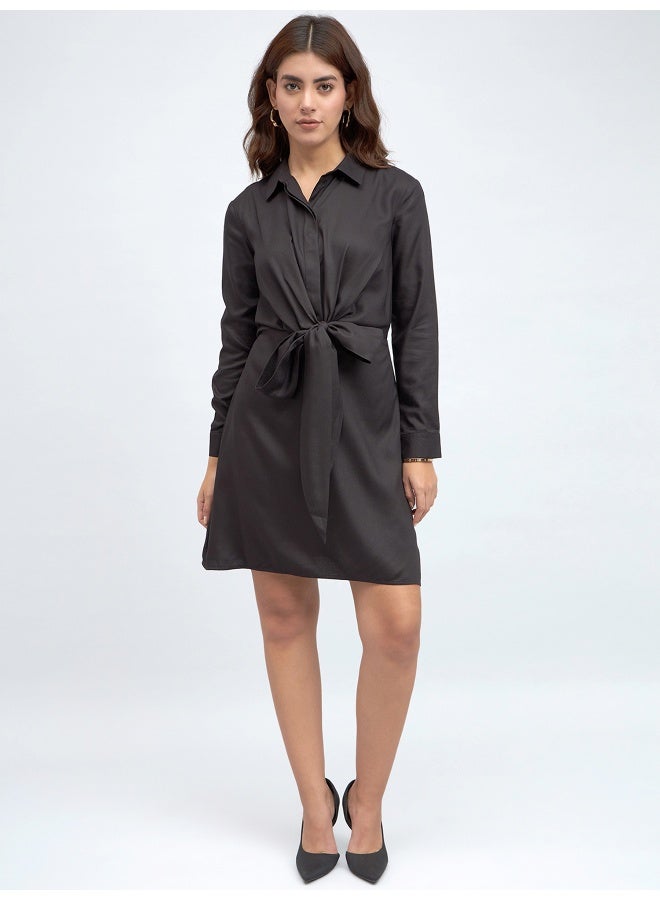 Dennis Lingo Tied Shirtdress Dress - Image 5