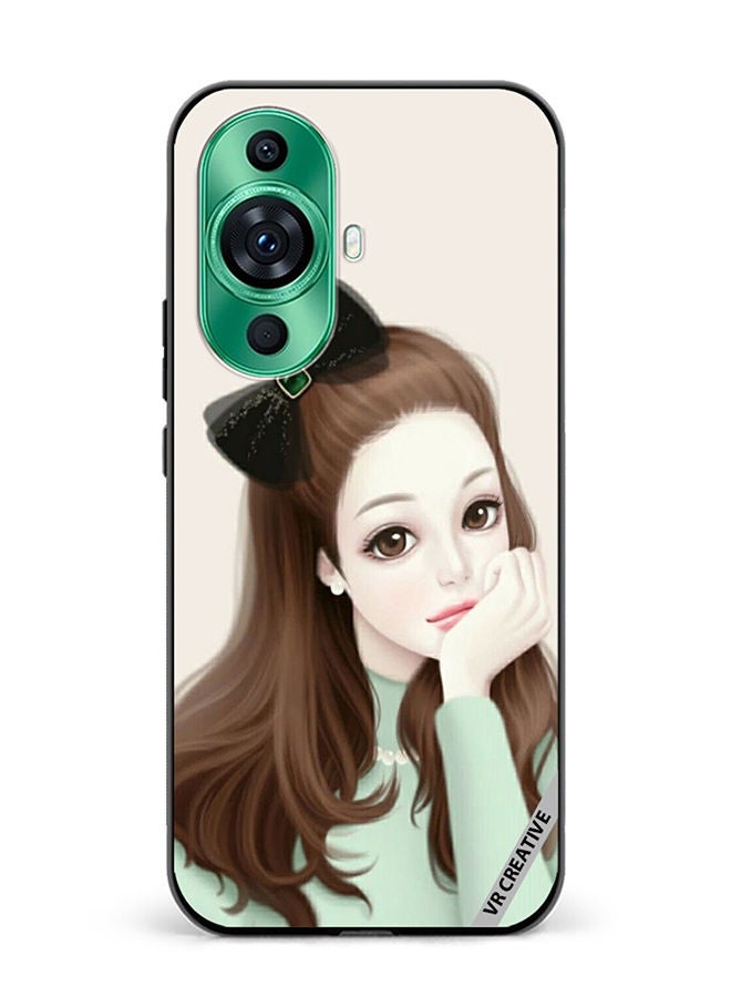 VR CREATIVE غطاء حماية لهاتف هواوي نوفا 11 للبنات بتصميم عصري متعدد الألوان - Image 1