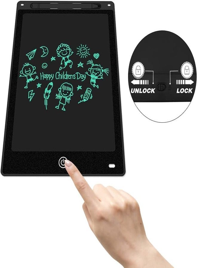 لوحة كتابة إلكترونية LCD مقاس 12 بوصة | لوحة كتابة إلكترونية للأطفال | لعبة تعليمية للأطفال | للمنزل/المدرسة/المكتب (لون عشوائي) - Image 4