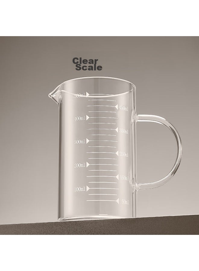 JD.com Jd Jingzao High Borosilicate Multifunctional Measuring Cup, Glass Water Cup, Graduated Cup, Heat-Resistant Cup, Baking Tool, Milk Cup, 1000Ml - Image 2