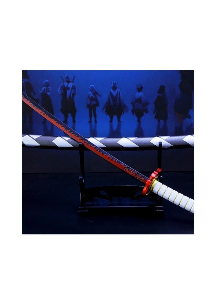 26cm Anime Demon Slayer Nichirin Sword Model Toy with Scabbard Costumes Accessories - Image 3