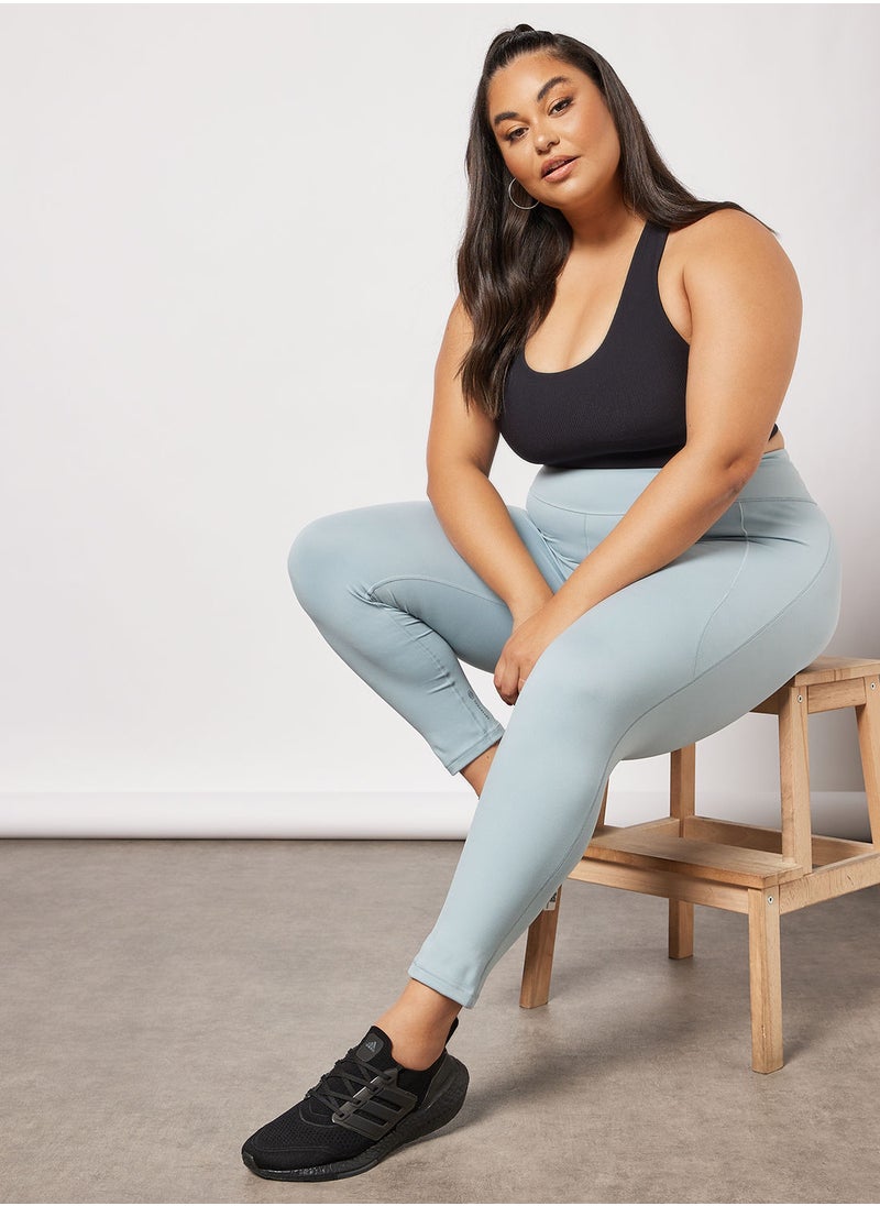 Adidas - Plus Size Yoga Studio 7/8 Tights - Image 1