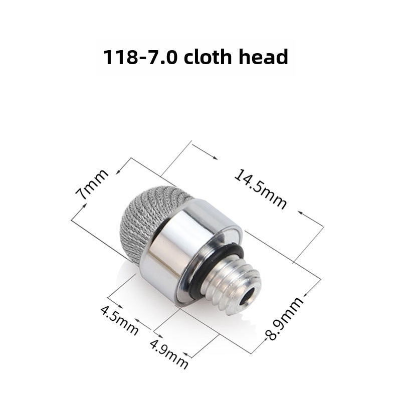 Conductive Fiber Stylus Tips 5.0-8.0 M5 Thread Universal Replacement118 M5 external teeth 7.0 cloth head 118 M5 external teeth 7.0 cloth head