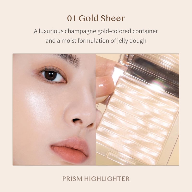 CLIO PROFESSIONAL CLIO PRISM HIGHLIGHTER 01 GOLD SHEER - Image 4