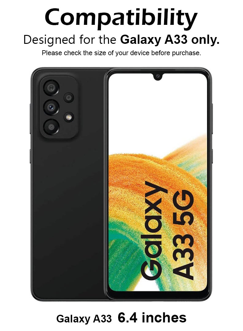 Case Up Screen Protector For Samsung Galaxy A33 9H Hardness Tempered Glass Film, Bubble Free Easy Installation, Full Coverage, Anti Scratch And Touch Sensitive - Image 2