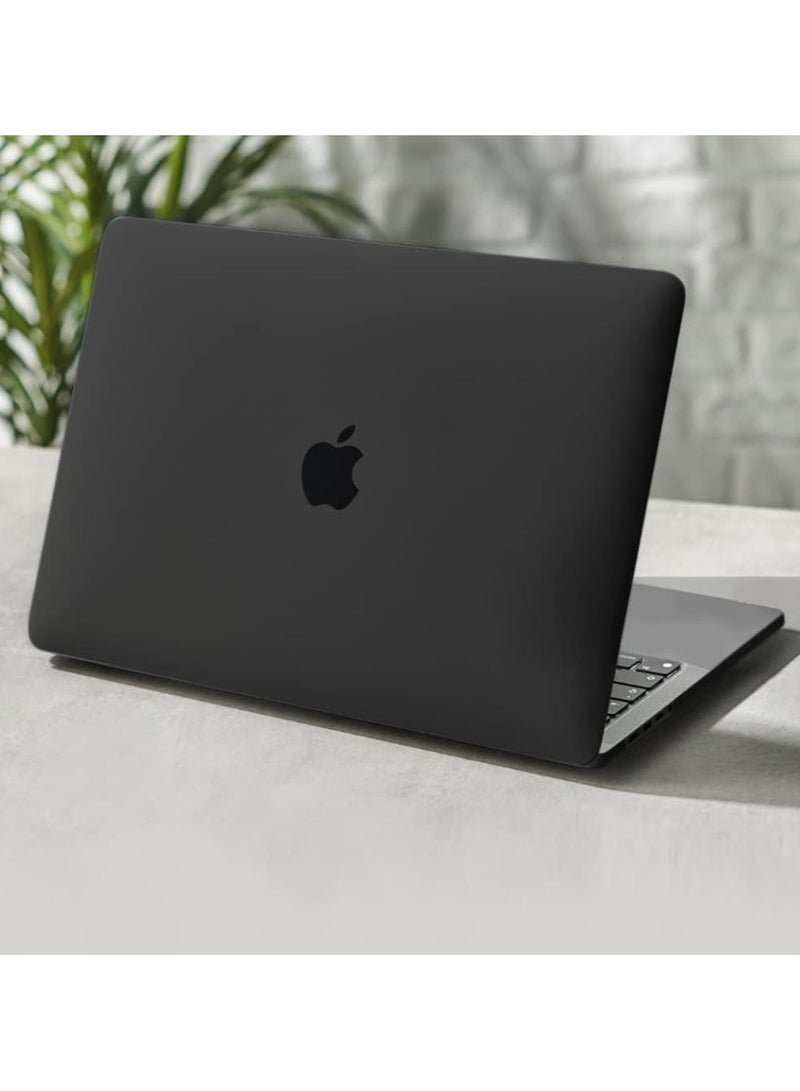 متوافق مع حافظة MacBook Pro مقاس 14 بوصة إصدار 2023 2022 2021 M3 A2918 A2992 M2 A2779 M1 A2442 Pro Max Chip مع Touch ID، غطاء حماية من البلاستيك الصلب - أسود - Image 5