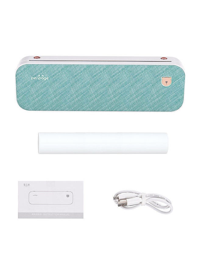 PeriPage A4 Paper Printer Direct Thermal Transfer Wirless Printer Mobile 210mm USB BT Connection with 1 Roll Thermal Paper Support 2"/3"/4" Paper Width Printing PDF File Webpage Contract Picture  - Image 3