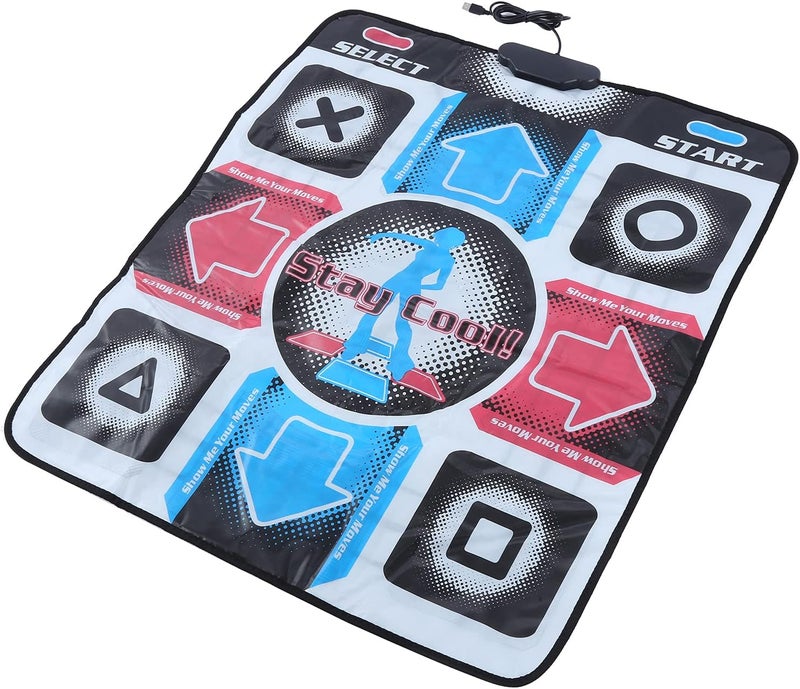 klarako Dance Pad, Musical Dancing Mat Exclusive Game CD PC Dance Step Pad, Support Windows 98 2000 XP 7 OS, Slip and Wear Resistant Design Dance Game Floor Pad - Image 1