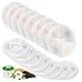 Porens 16 Pack Cat Water Fountain Replacement Filters Fit for 3L Flower Water Dispenser Automatic Pet Dog Cat Fountain Filter - Image 1