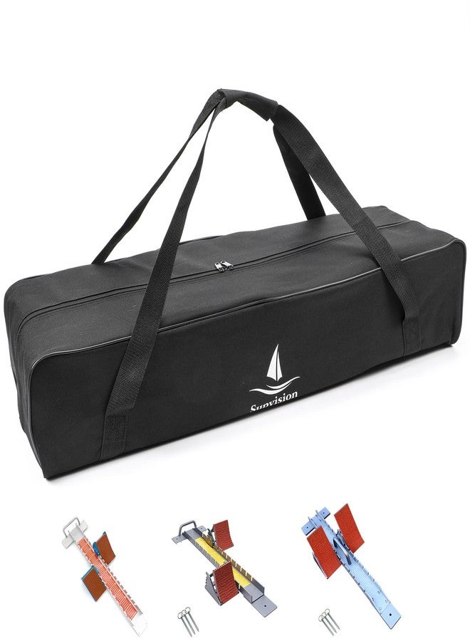 Supvision 37.4in Foldable Duffle Bag Fits Starting Blocks with an Overall Length of Less Than 35 Inches Extra Large Travel DuffelTote GymBag with Zippers and Handles Sports Oxford Cloth Bags - Image 1