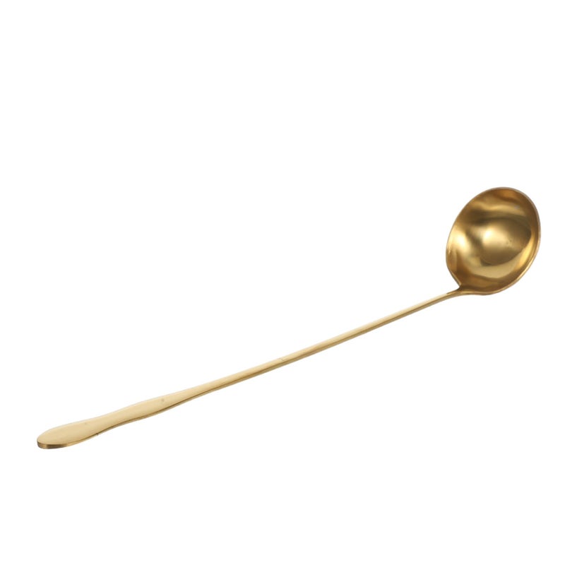 Stainless Steel Soup Ladle Long Handle Serving Spoon For Soup Chili Stew 10 22 Inch - Image 2