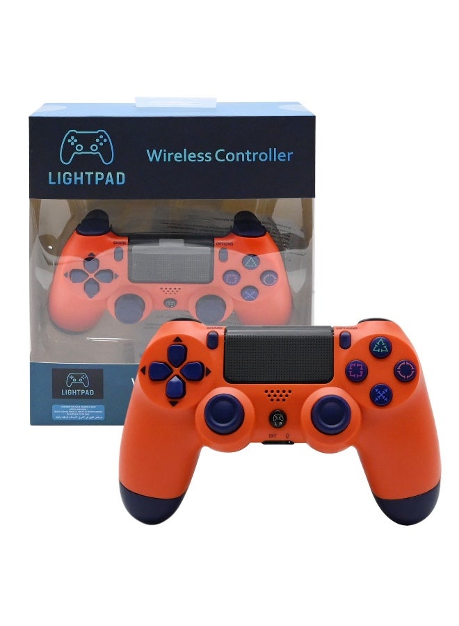LIGHTPAD PlayStation 4 DualShock 4 Wireless Controller  Orange - Image 1