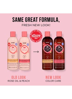 HASK Ask Color Care Shampoo + Conditioner Set For Colored Hair Vegan Color Safe Glutenfree Sulfatefree Parabenfree Crueltyfree 1 Shampoo And 1 Conditioner  - Image 3