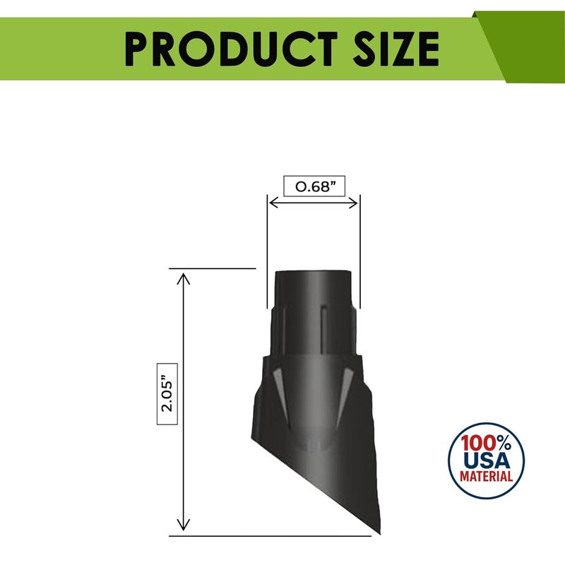 FENCE & DECK RITE Baluster Connectors for 3/4" Metal Balusters, Made with Black Polypropylene 3/4" for Stairs & Decks (Black Polypropylene, Adjustable Baluster Connector (24)) - Image 2