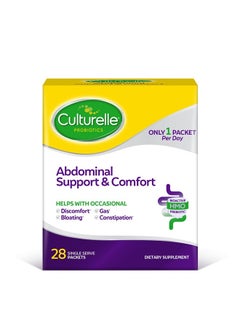 Culturelle Abdominal Support & Comfort, Daily Proactive Approach to Promote Gut Health*, Helps with Occasional Abdominal Issues, Bloating, and Gas – 28 Count(Pack of 1)  - Image 1