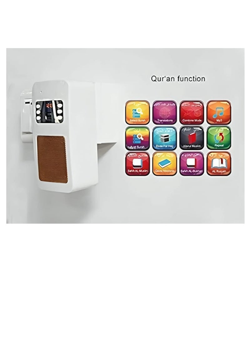 Equantu Equanto SQ-669 Smart Quran Speaker with Remote Control with Wall Plug - Image 4