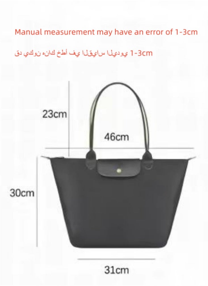 لونج شامب السيدات حقيبة يد ، حقيبة يد ، حقيبة الكتف ، براون النمط الكلاسيكي  - Image 5
