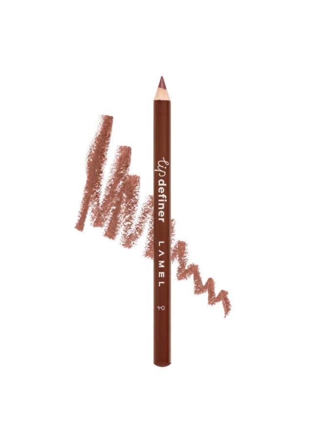 لاميل Wooden Pencil Lip Definer №404 Cappuccino - Image 1