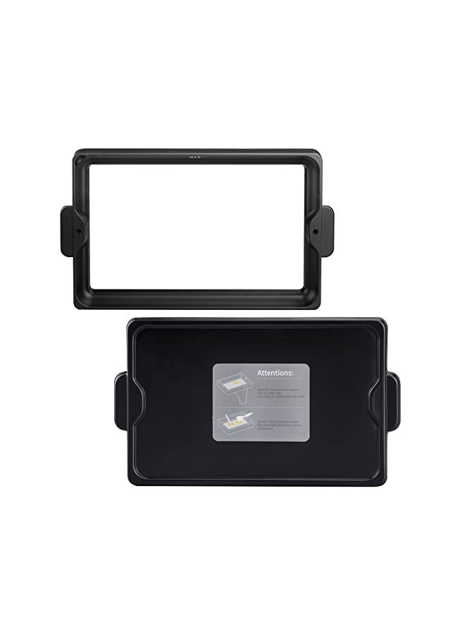 ELEGOO خزان الراتنج المعدني ELEGOO ساتورن 2/ ساتورن 3 لطابعة الراتنج ثلاثية الأبعاد، مع FEP مثبت مسبقًا، حوض الراتنج ساتورن 2/ ساتورن 3 - Image 1