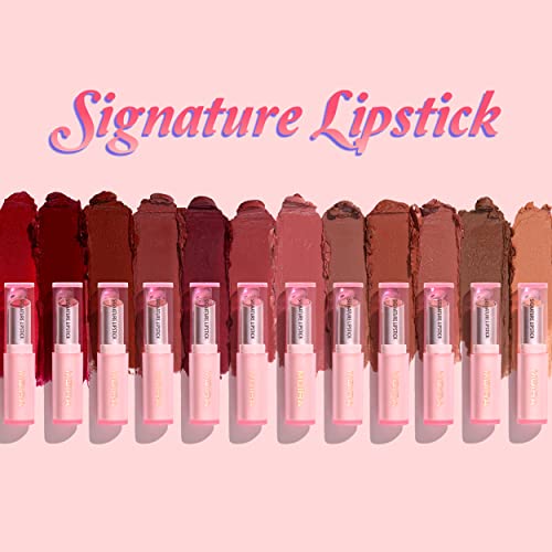 Moira Signature Lipstick 008 Hibiscus - Image 3