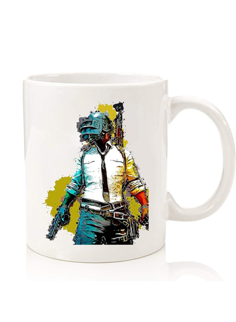 Theodor Premium Quality Two Sided Printed Coffee Mug Tea Cup For Home Office, Kids Men Women Pubg - Image 1