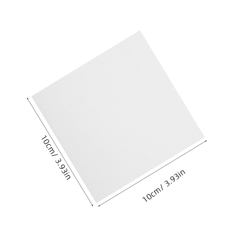 20Pcs Pottery Crafting Mat White Square Refractory Pad High Temperature Ceramic Glazing Supplies - Image 2