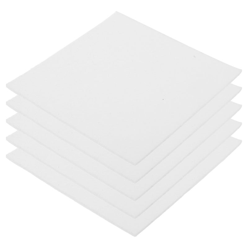 20Pcs Pottery Crafting Mat White Square Refractory Pad High Temperature Ceramic Glazing Supplies - Image 3