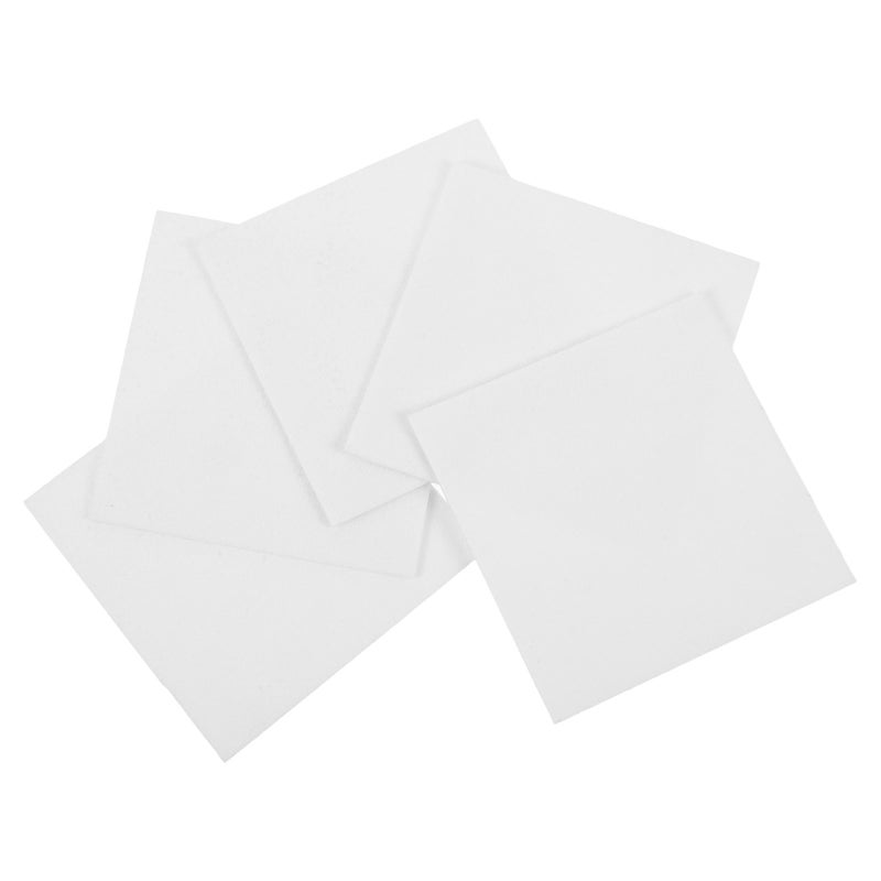 20Pcs Pottery Crafting Mat White Square Refractory Pad High Temperature Ceramic Glazing Supplies - Image 5