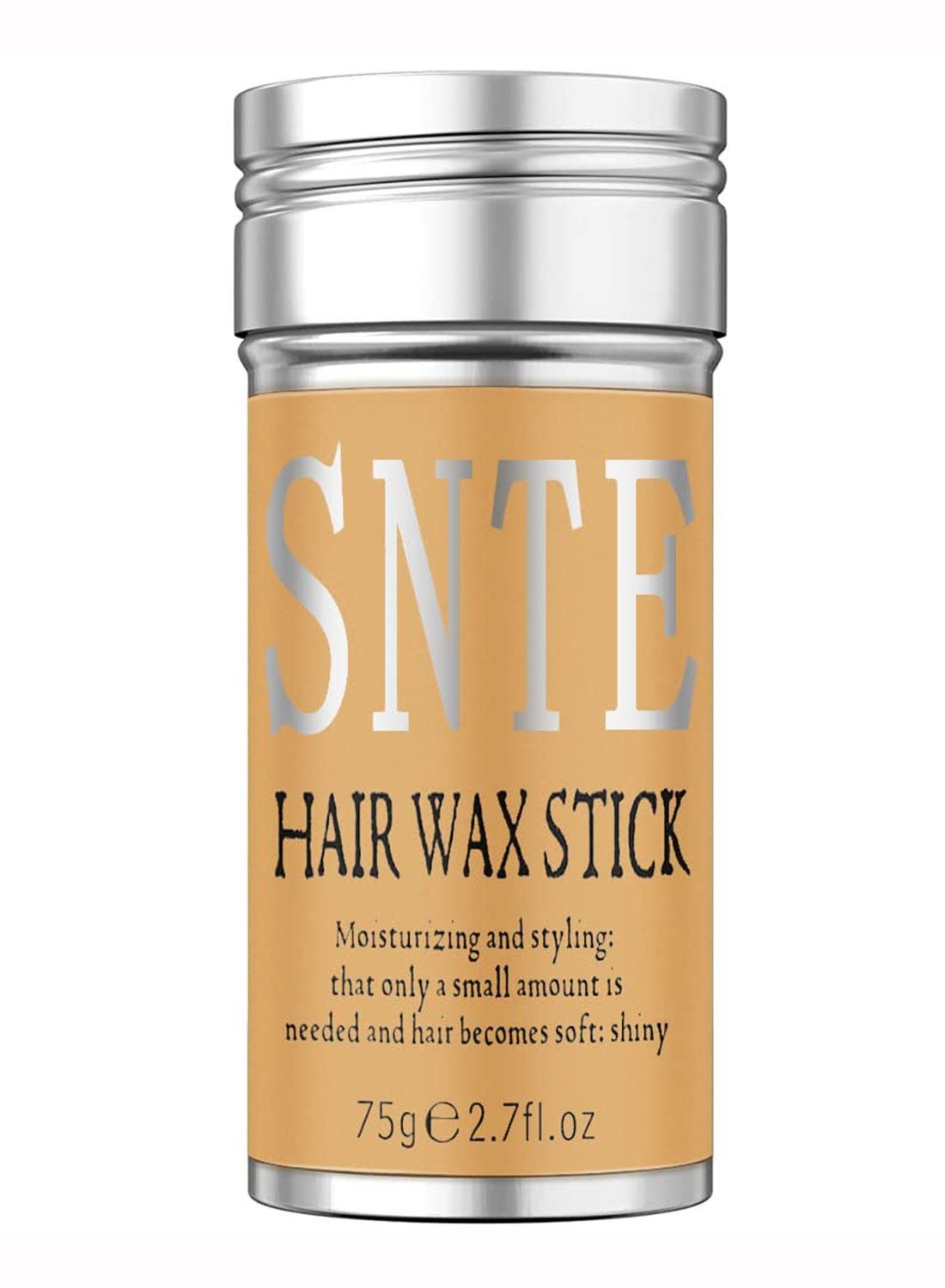 Hair Wax Stick, Wax Stick for Hair Slick Stick, Hair Wax Stick for Flyaways Hair Gel Stick Non-greasy Styling Cream for Fly Away & Frizz Hair - 75 G