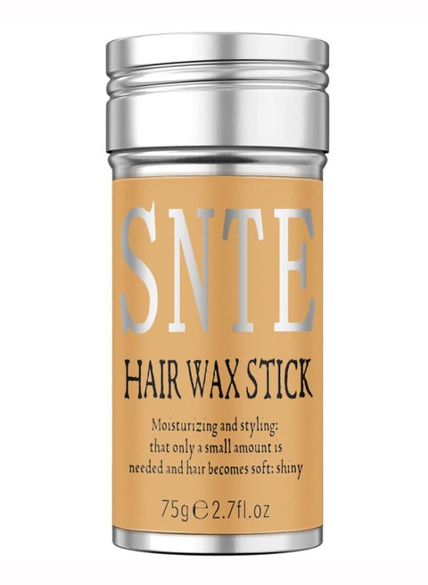 Hair Wax Stick, Wax Stick for Hair Slick Stick, Hair Wax Stick for Flyaways Hair Gel Stick Non-greasy Styling Cream for Fly Away & Frizz Hair - 75 G