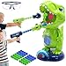 EagleStone Movable Dinosaur Shooting Toys for KidsElectronic Target Shooting Games with 2 Pump Gun48 Balls Party Favor Toys with Score Record LED Sound Dino Toys Gift for Boys and Girls - Image 2