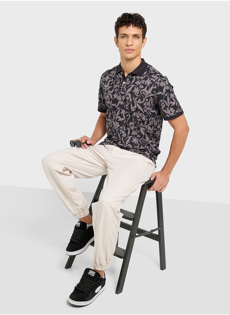 JACK & JONES Jjjeff Printed Polo  - Image 4