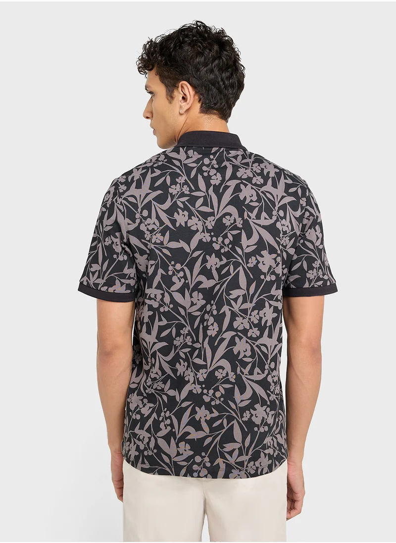 JACK & JONES Jjjeff Printed Polo