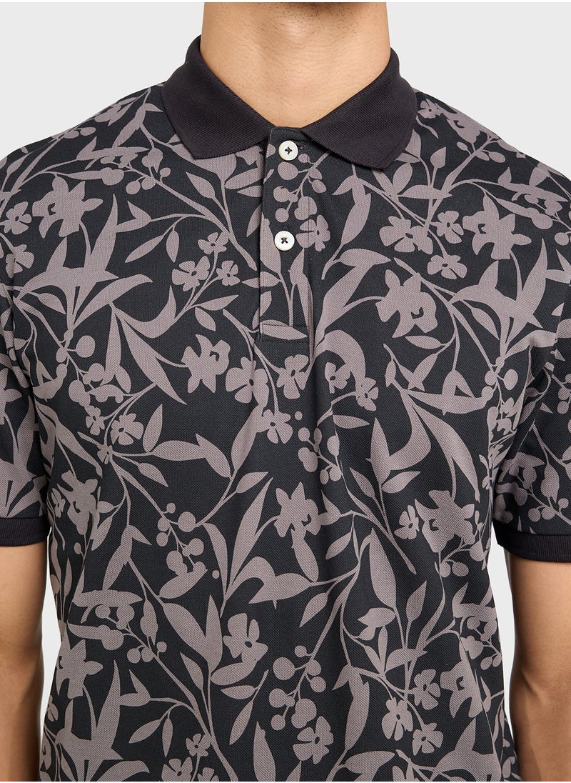 JACK & JONES Jjjeff Printed Polo  - Image 3