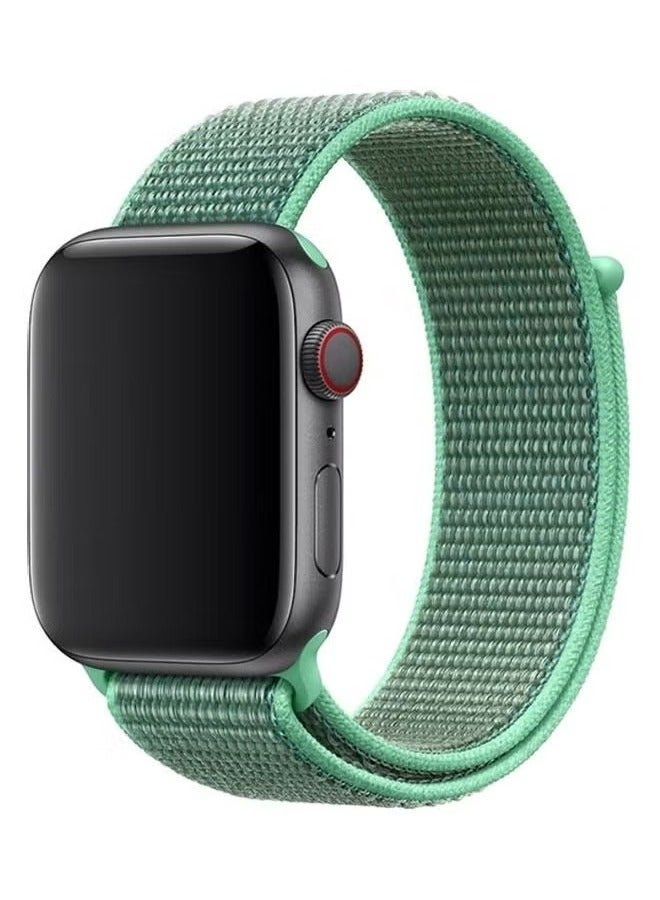 vesus Replacement Strap Watchband For Apple Watch Series 7 45mm / 6 / SE / 5 / 4 44mm / 3 / 2 / 1 42mm Green