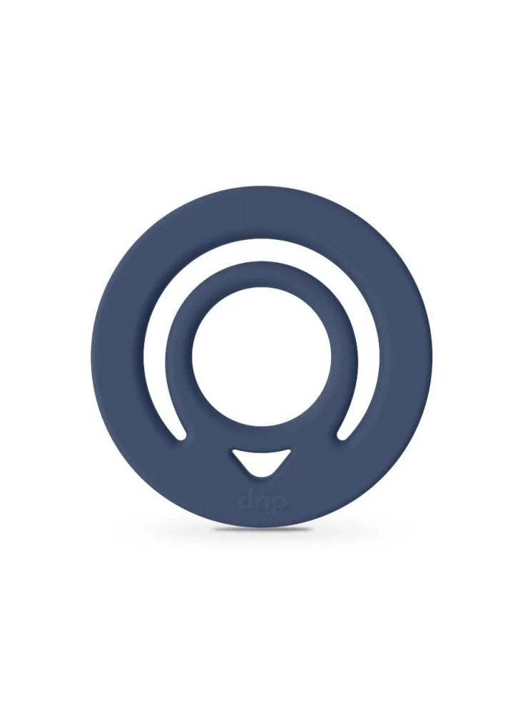 مسكة ايفون مصنوع من السيليكون توفر راحة في الاستخدام و مغناطيسي متوافق مع ماج سيف متعدد الاستخدامات بتصميم أنيق بلون ازرق داكن