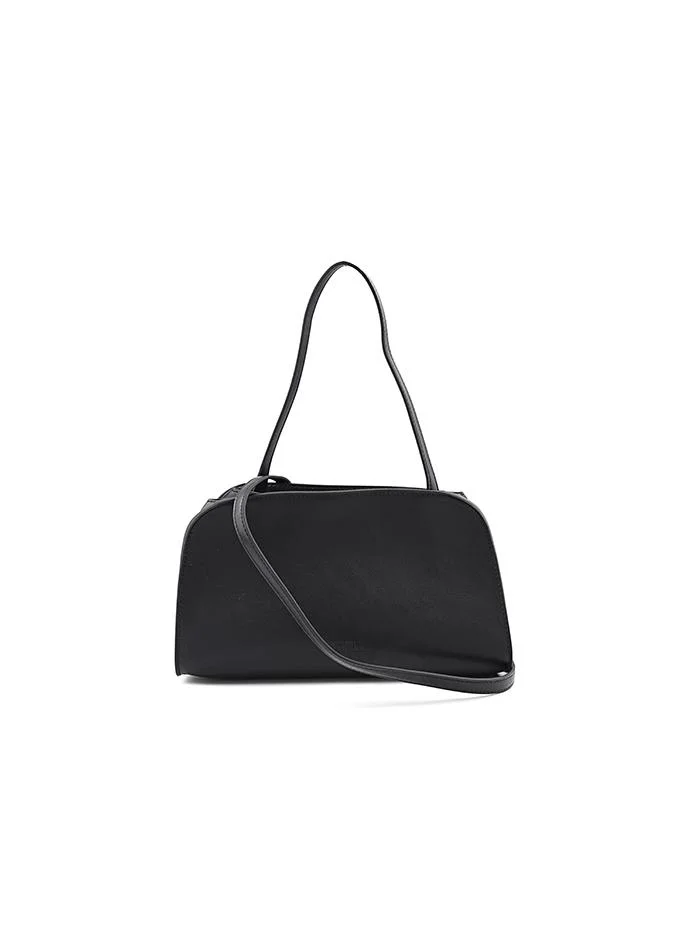 Cuple Cuple Structured Zip Crossbody Bag