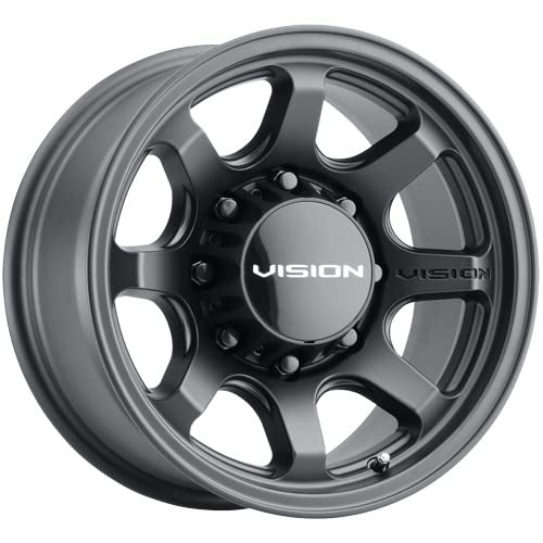 Vision 351 Flow 17x8.5 6x5.5" -10mm Satin Black Wheel Rim 17" Inch 351-7883SB-10 - Image 4