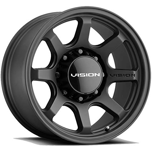 Vision 351 Flow 17x8.5 6x5.5" -10mm Satin Black Wheel Rim 17" Inch 351-7883SB-10 - Image 3