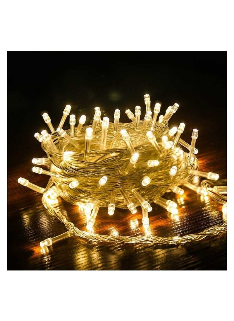 ماركة غير محددة - حبل زينة ليد للحفلات 100لمبة شمسي 10 متر - Image 1