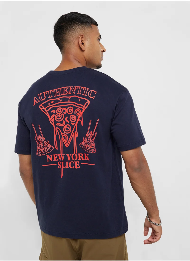 Seventy Five Oversized Graphic T-Shirt