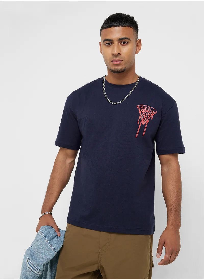 Seventy Five Oversized Graphic T-Shirt