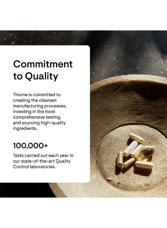 Thorne Creatine + BCAAs Peach Mango Flavored with other natural flavors DIETARY SUPPLEMENT NET WT 15.2 OZ (432 G) - Image 5