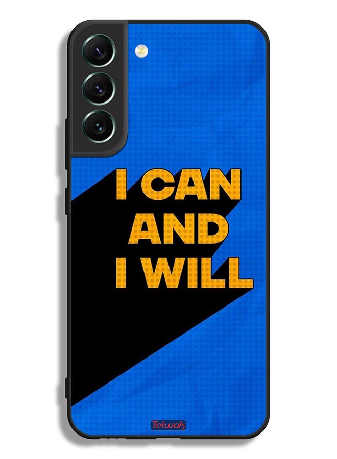 Tolwak Samsung Galaxy S22 Plus 5G Protective Case Cover I Can And I Will - Image 3