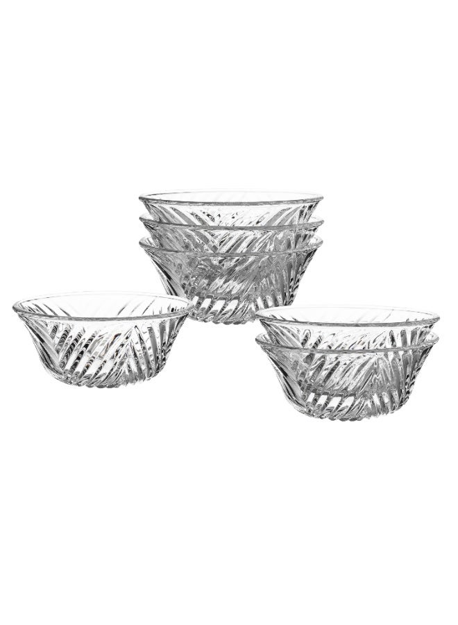 Luminarc Stoned glass yogurt 6 pieces, size 10 cm depth 5 cm - Image 1